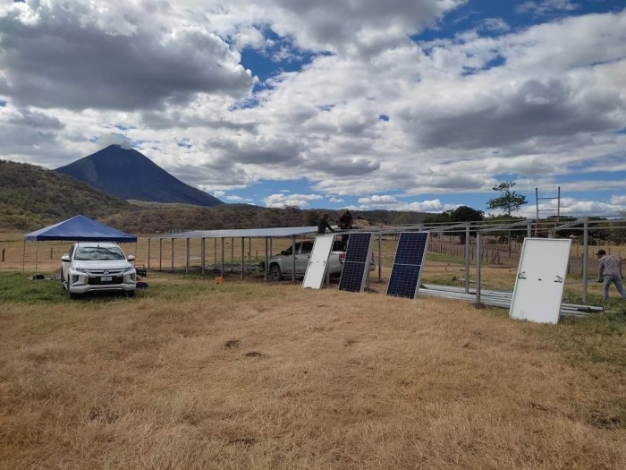 15kW solar pump system in Nicaragua