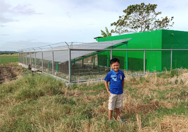 フィリピンの18.5kW太陽光発電灌漑システム