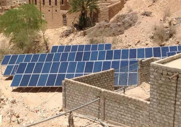 イエメンの30kwソーラーポンプシステム