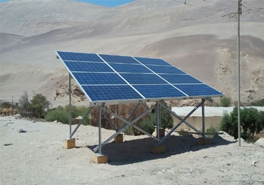  4kw ソーラーポンプ システム アリカ、チリ