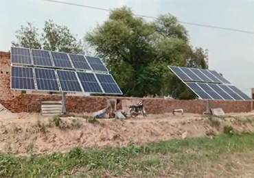 パキスタンの11kW太陽光発電ウォーターポンプシステム