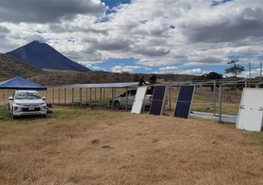ニカラグアの15KW太陽電池ポンプシステム